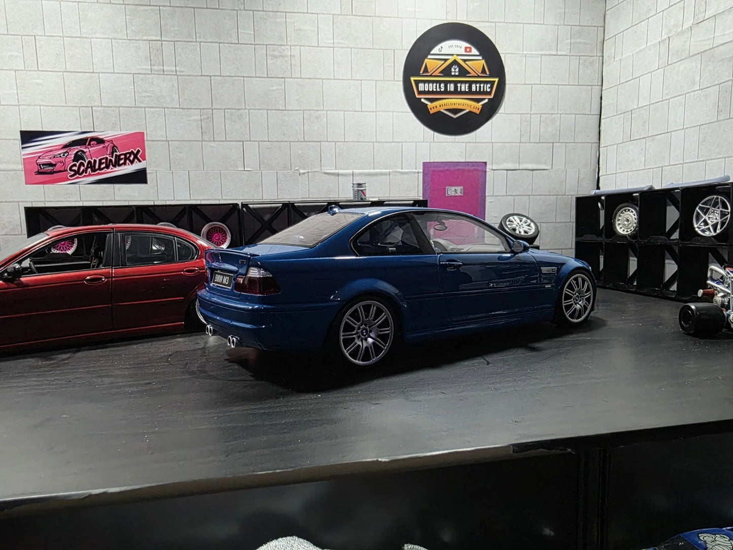 OTTO 1/18 BMW M3 E46 LAGUNA SECA BLUE OT790