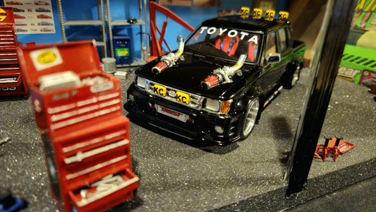 TWIN TURBO bonnet Exit Kit