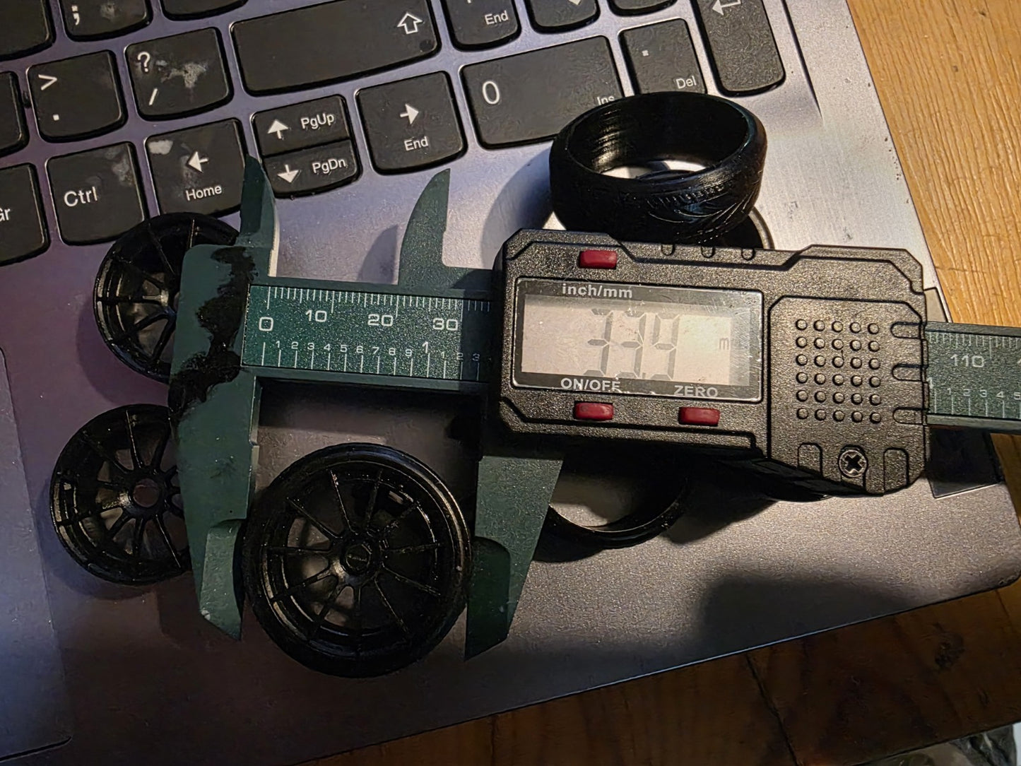 1.18 Rotiform DTM WHEELS with RUBBER PRINTED Tyres