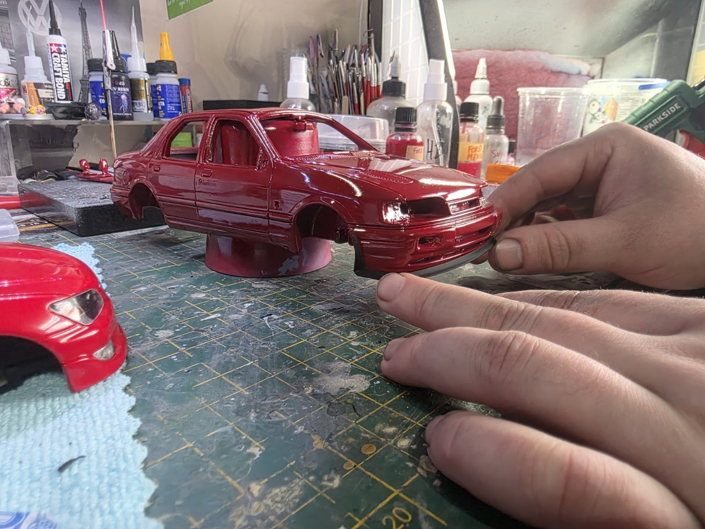 Sierra Sapphire Rouse Sport RS Cosworth Transkit For OTTO MODELS SIERRA COSWORTH