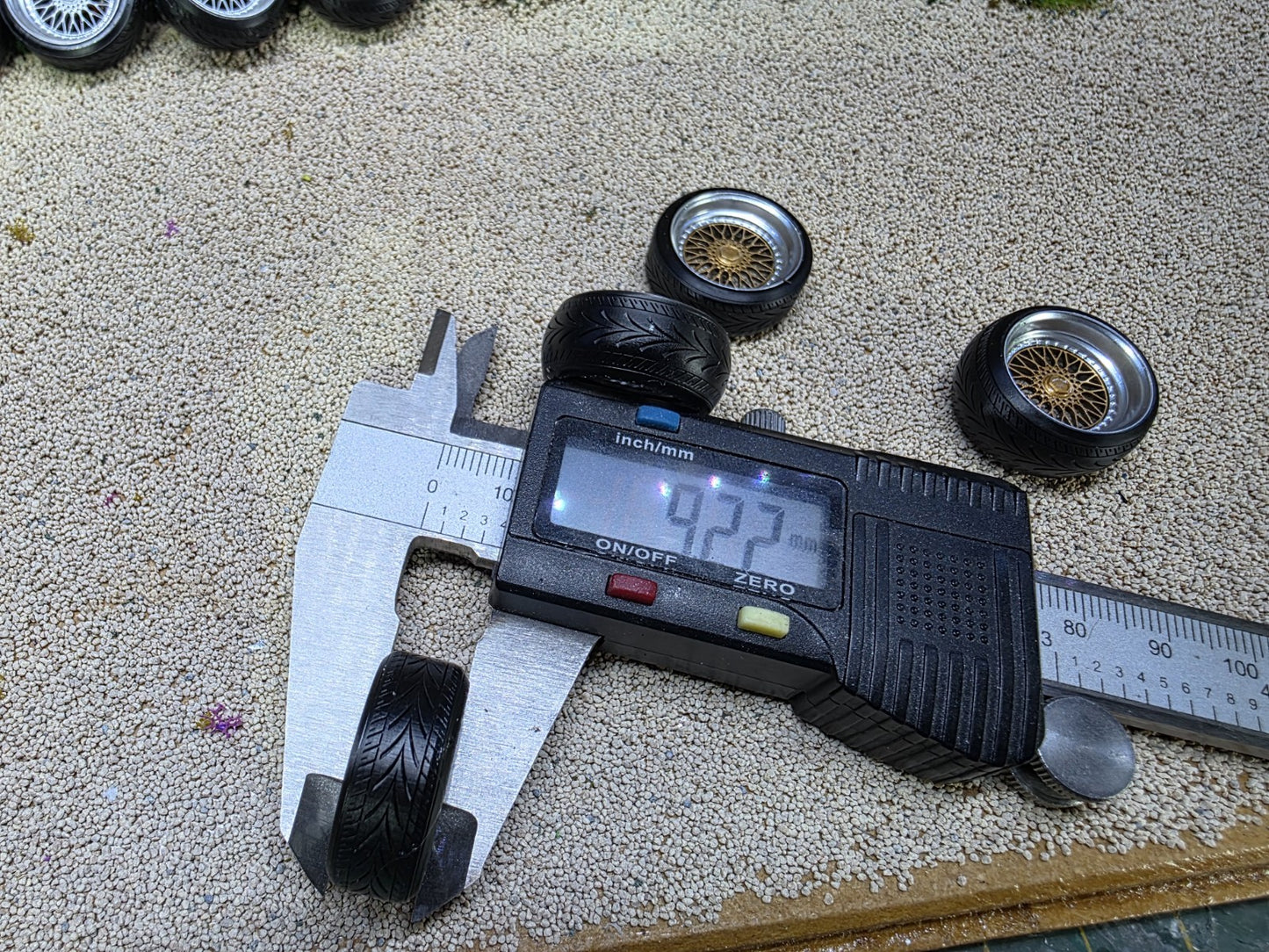 1/24 scale BBS RS Gold painted Set