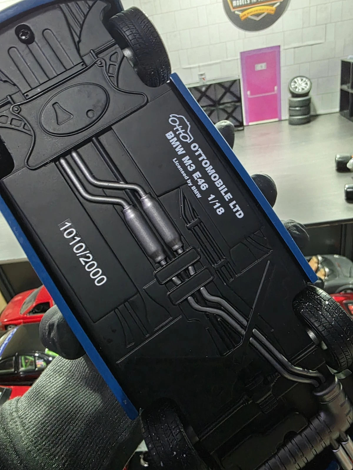 OTTO 1/18 BMW M3 E46 LAGUNA SECA BLUE OT790