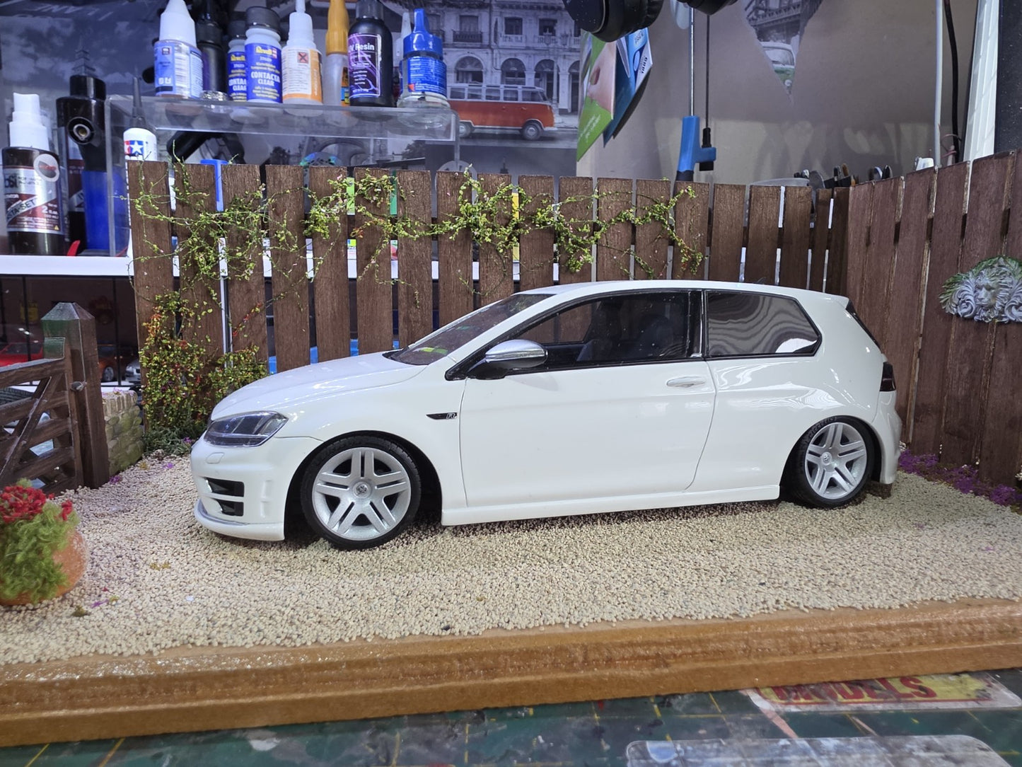 1/18 Scale VW LONGBEACH 3d Printed Wheels & Tyre ONLY Pre-painted