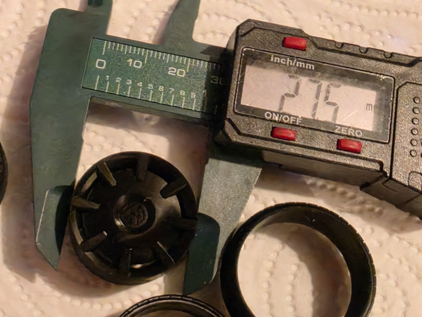 1/18 Scale VW BEETLE 3d Printed Wheels