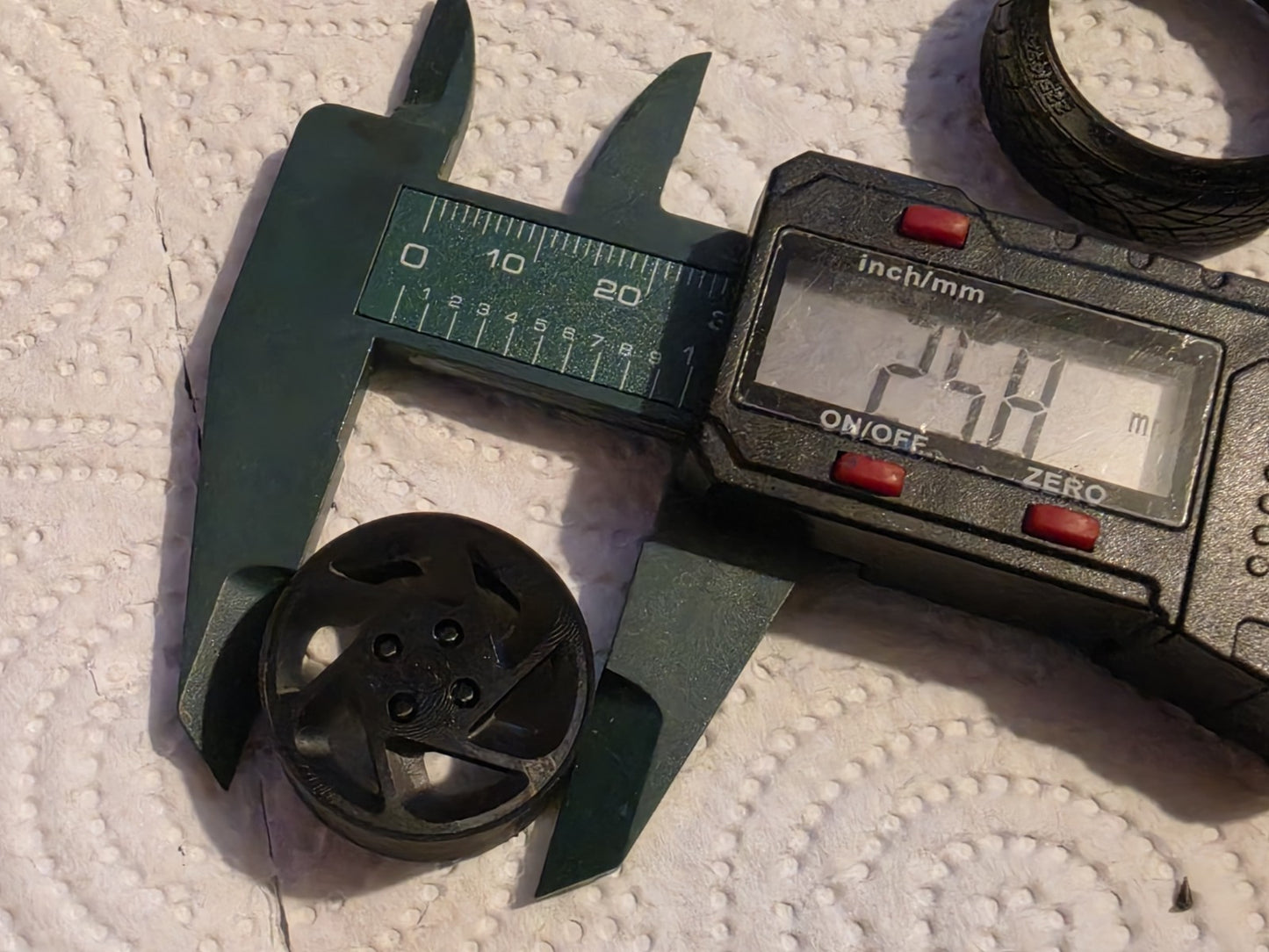1/18 scale Ford Escort RS TURBO Wheels with Toyo RESIN Tyres & MCG OTTO HUBS