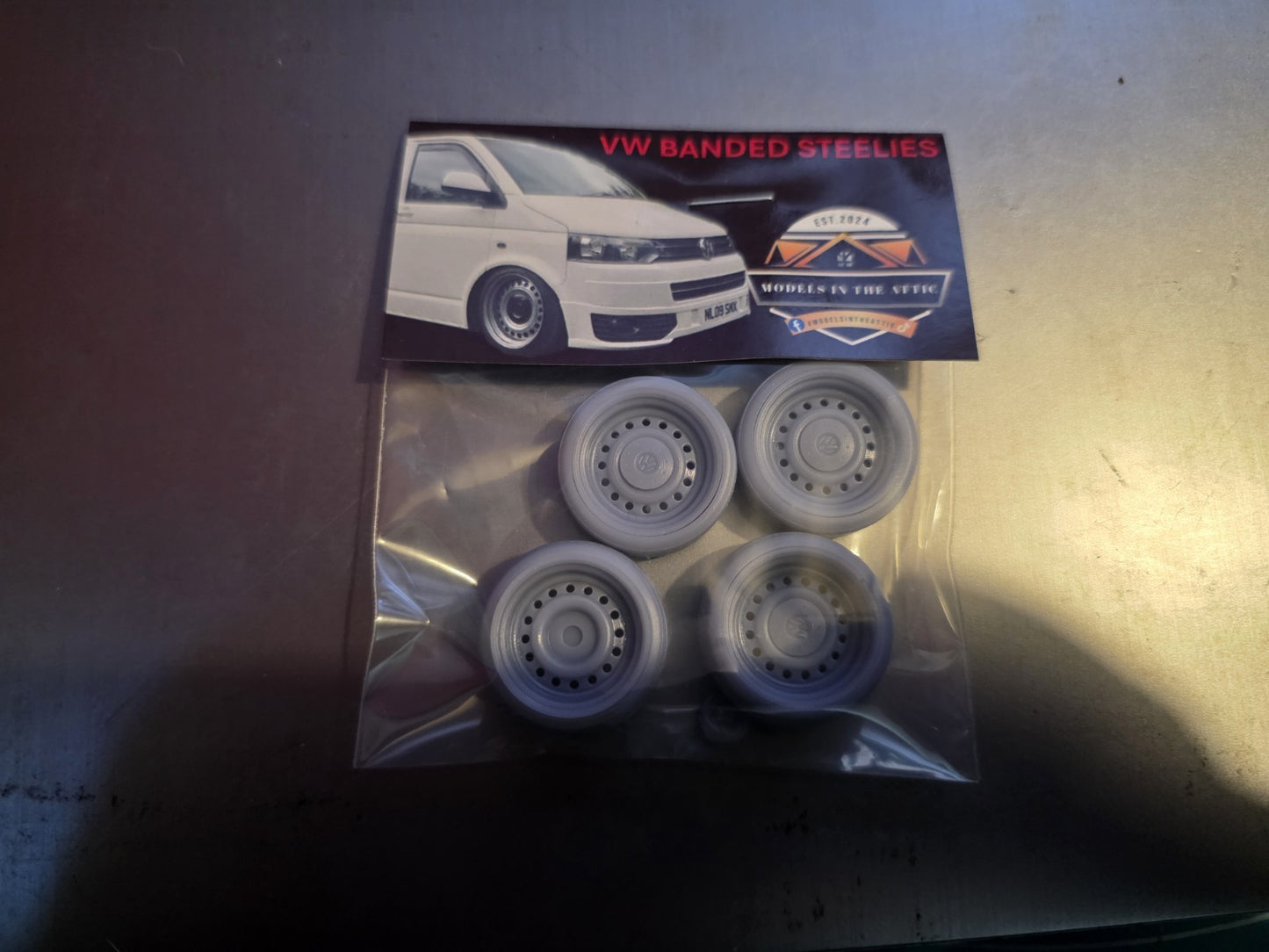 VW Banded Steels with Centre Caps