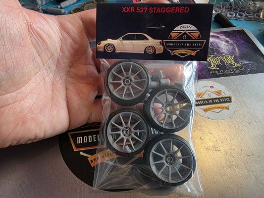 XXR 527 And Rubber Tyres