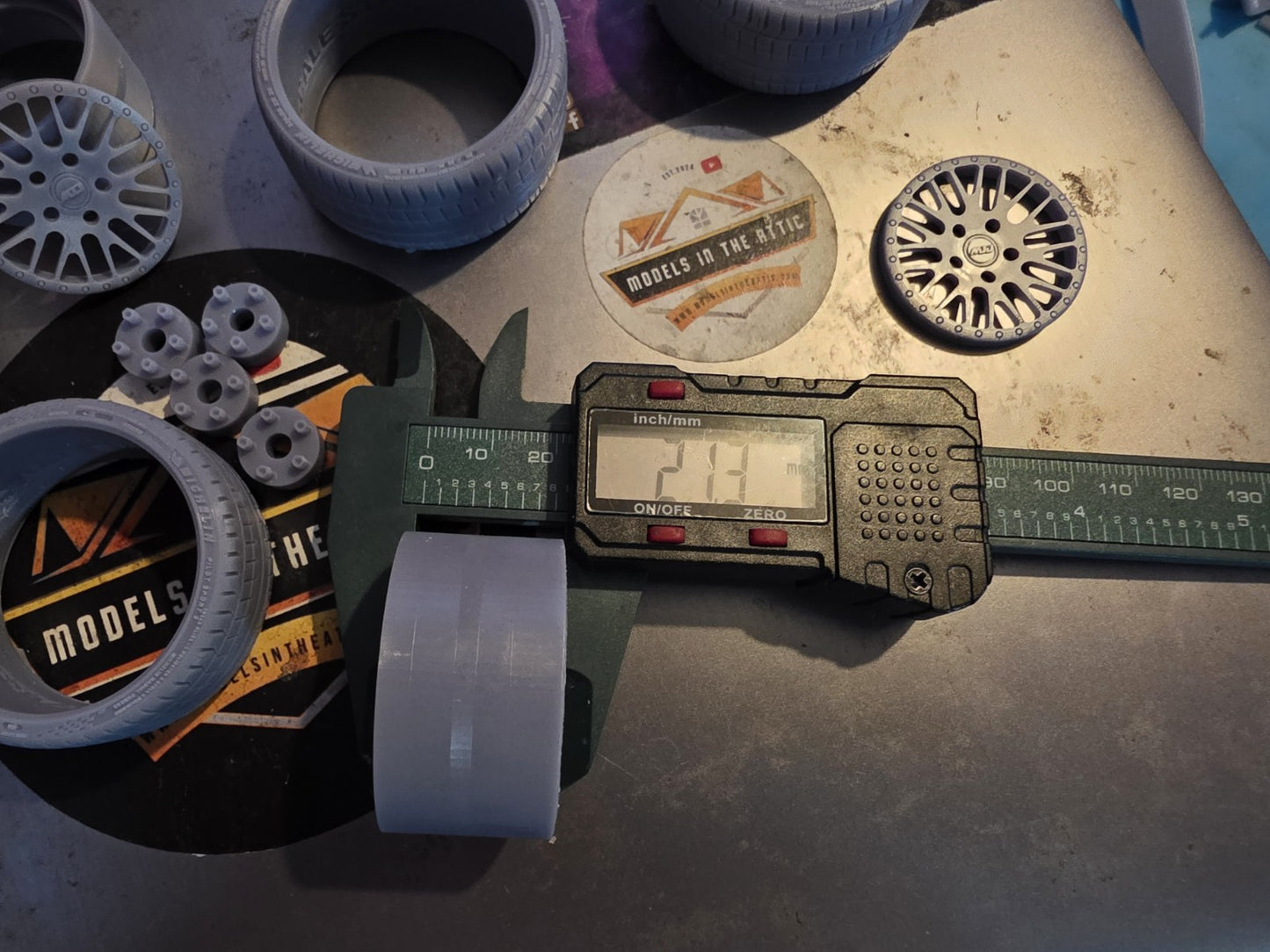 1/12 Scale CCW Classic with Resin Michelin tyres