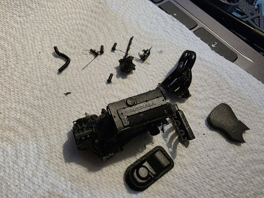 1/18 Vauxhall C20XE Engine with Gearbox