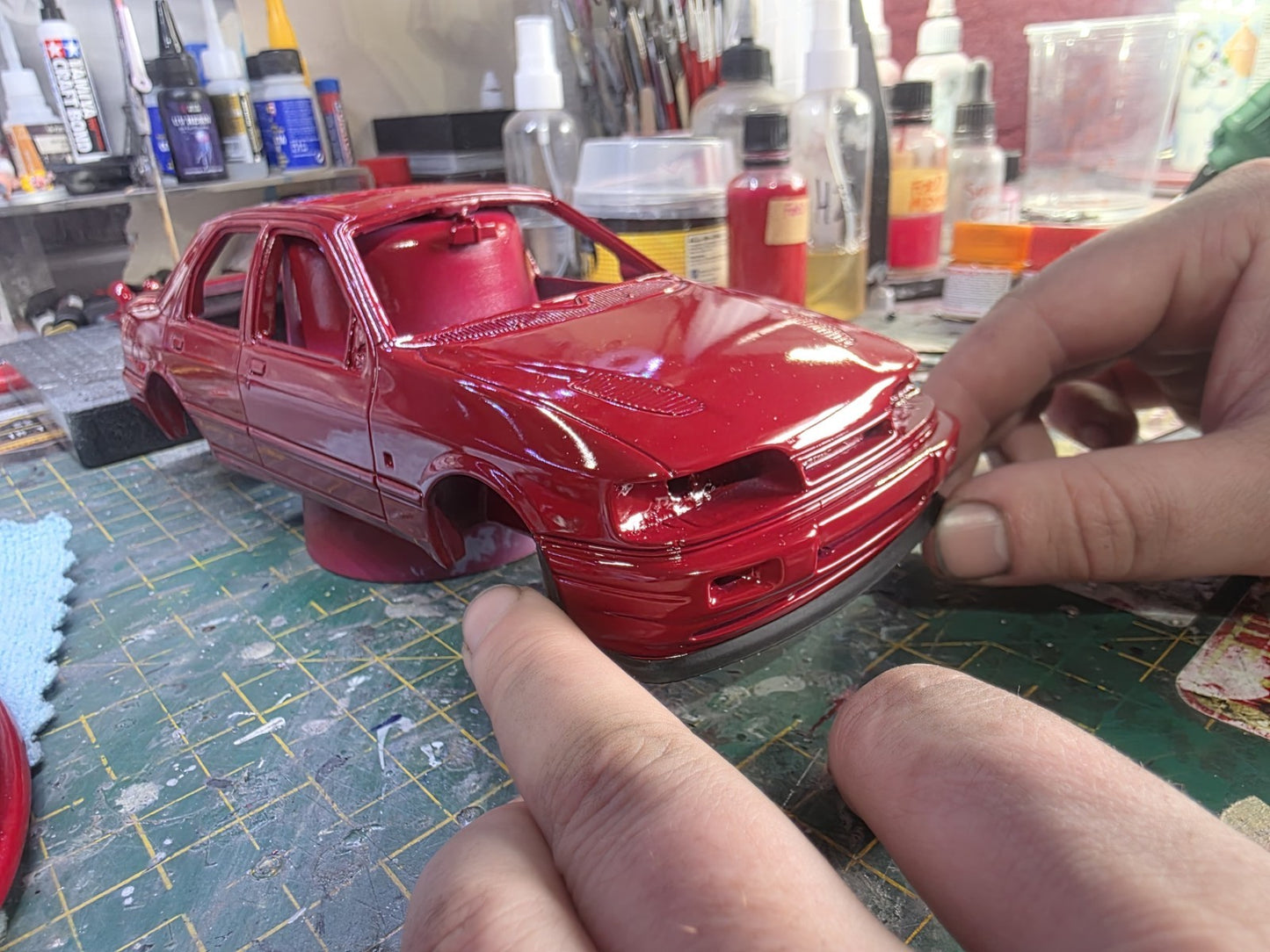 Sierra Sapphire Rouse Sport RS Cosworth Transkit For OTTO MODELS SIERRA COSWORTH