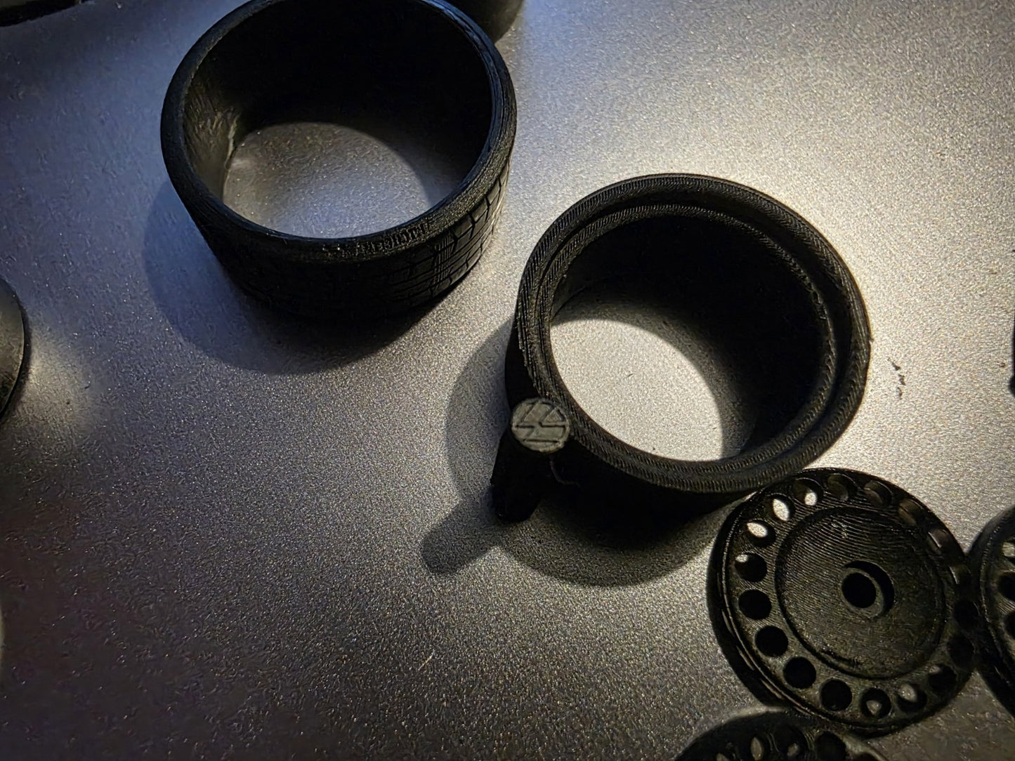 1/24 scale VW Steel Wheels