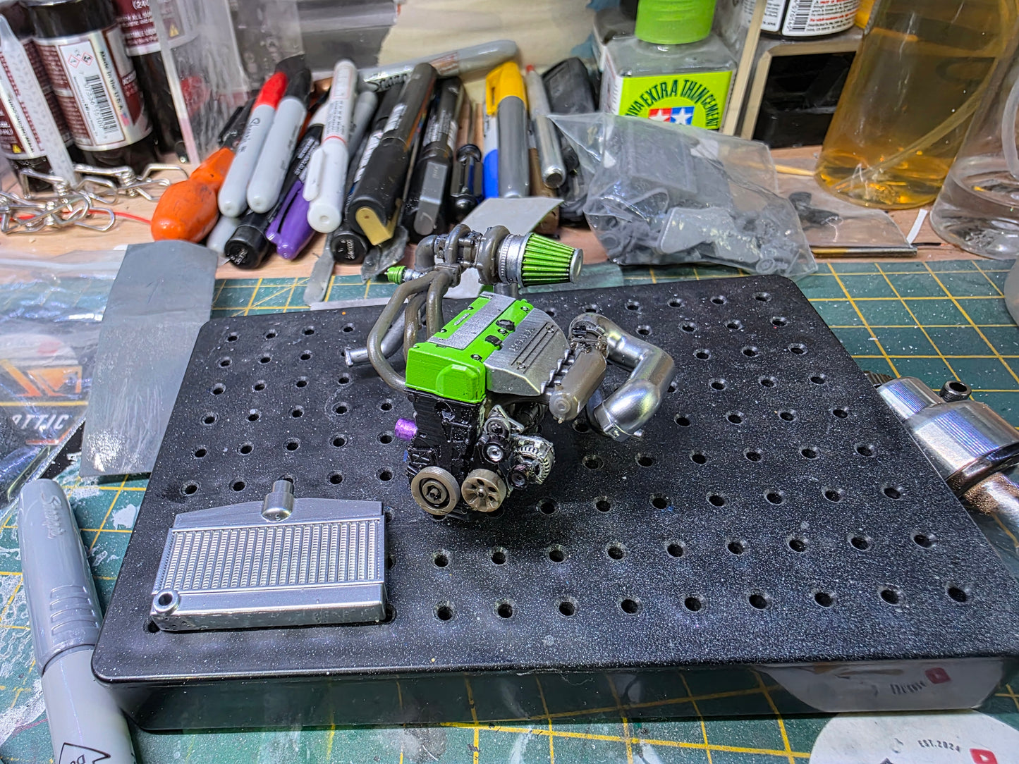 1/18 Scale Honda K20 Turbo Engine & Gearbox