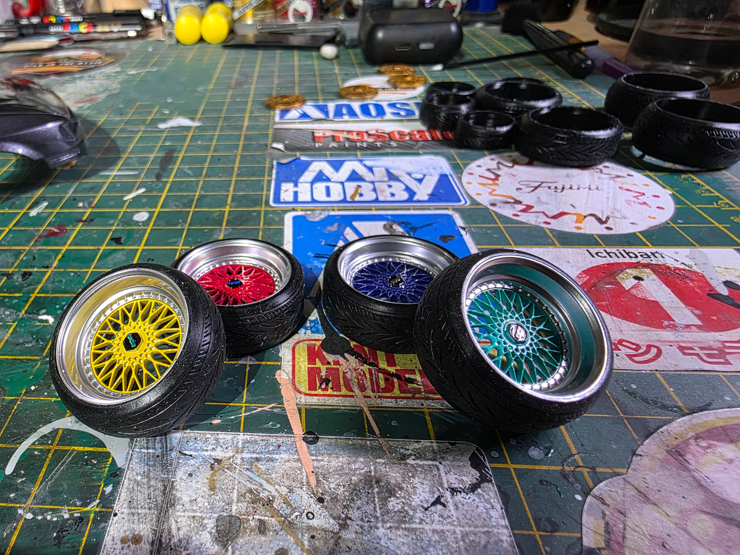 1/18 BBS RS Harlequin Colours