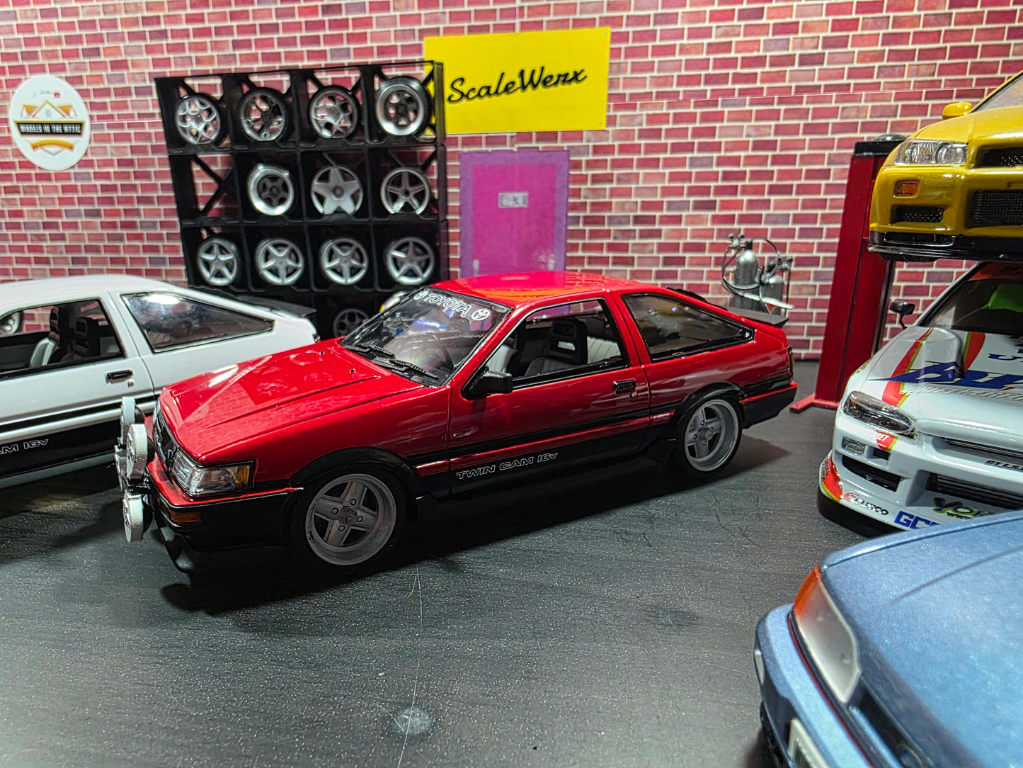 1/24 Scale Toyota Twin Cam 16v Decals