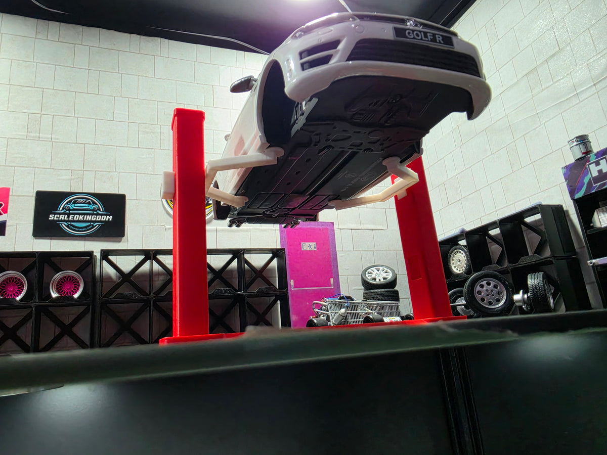 1/18 Scale 2 Post Lift for Dioramas