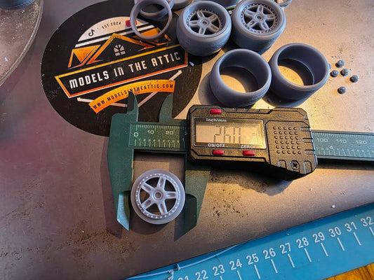 Rays Volk CV Pro with Stretched tyres