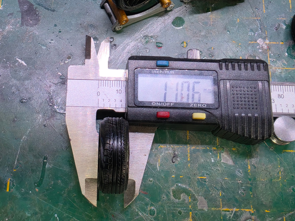 1/18 Scale Dare SMT 3d Printed Wheels & Tyres