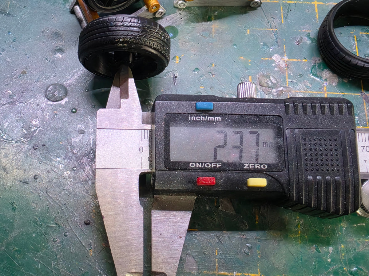 1/18 Scale Dare SMT 3d Printed Wheels & Tyres