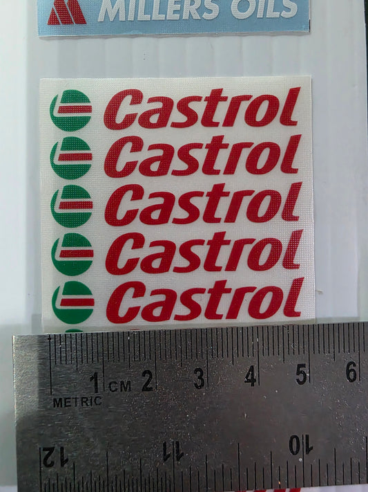 Castrol Windscreen Sticker