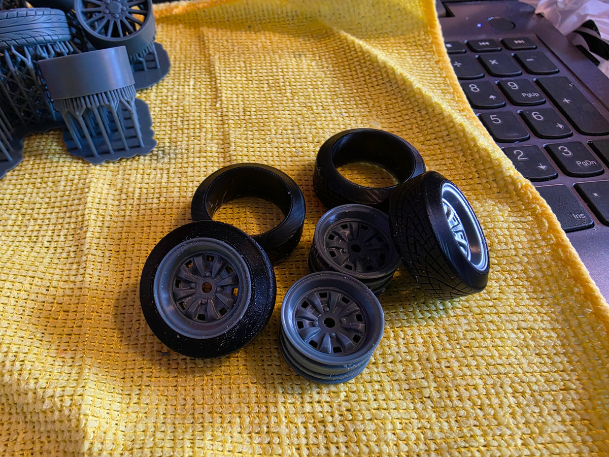 1/18 Scale MK2 Escort Banded Steels