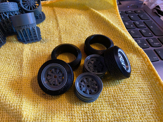 1/18 Scale MK2 Escort Banded Steels