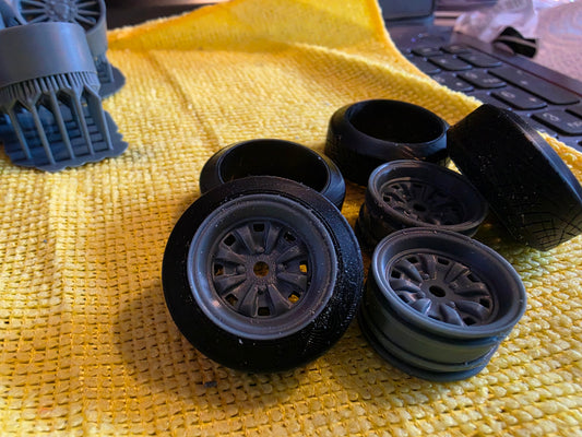 1/18 Scale MK2 Escort Banded Steels
