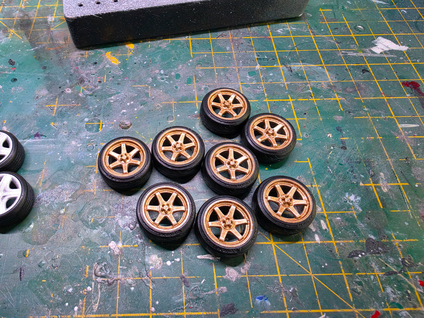 VOLK TE37 1/24 Scale [8]