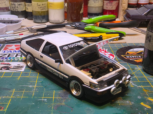 Twin Cam 16v & Toyota stickers