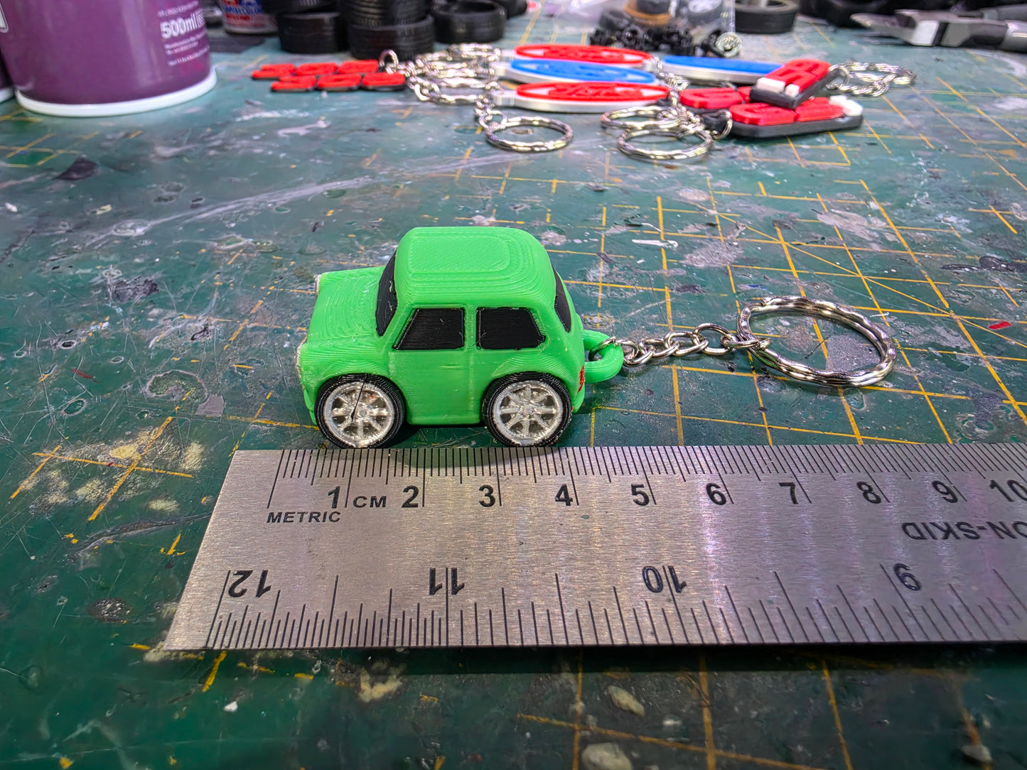 Mr Beans Mini Keyring