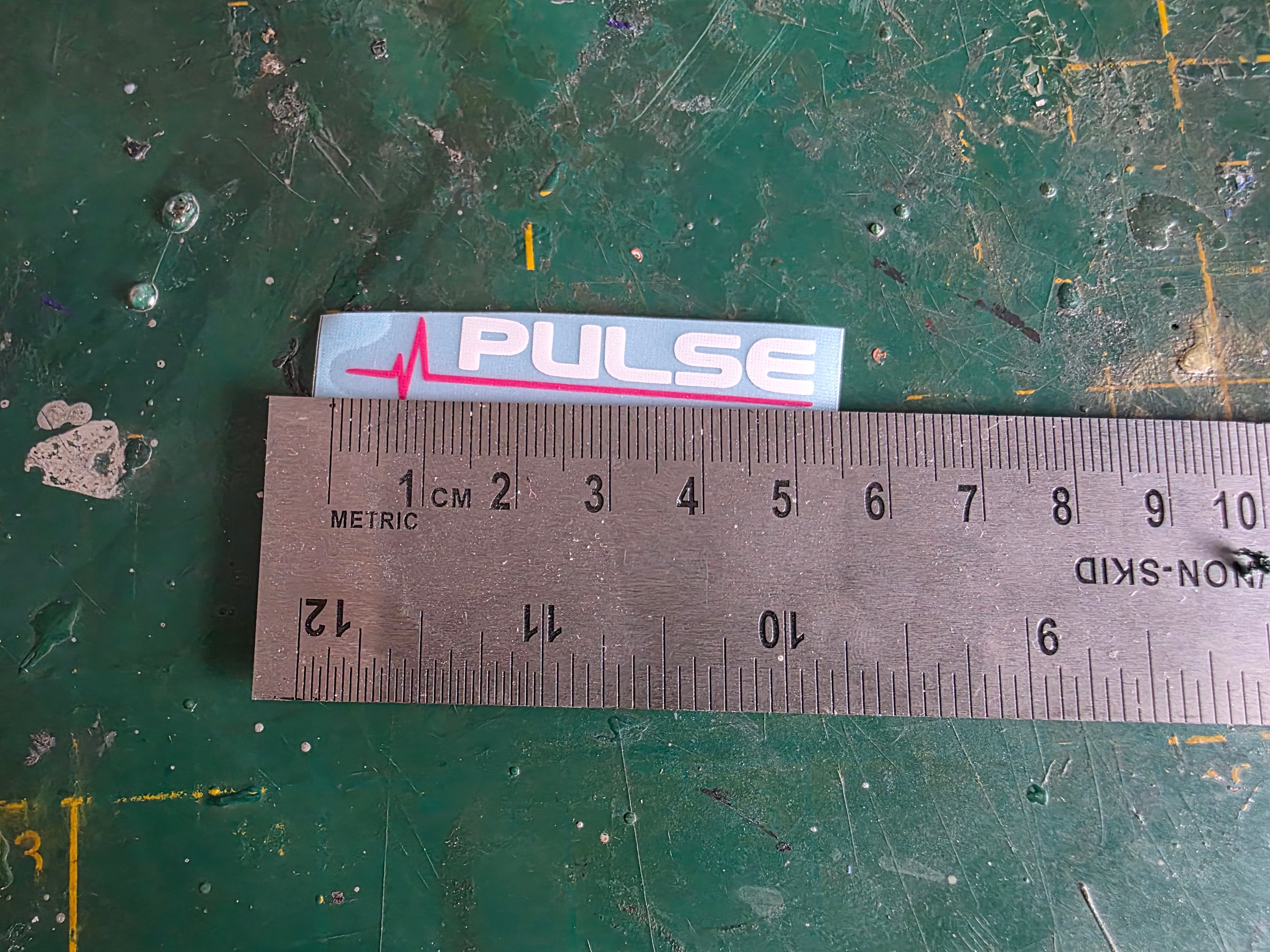 PULSE Windscreen Sticker – Models In The Attic