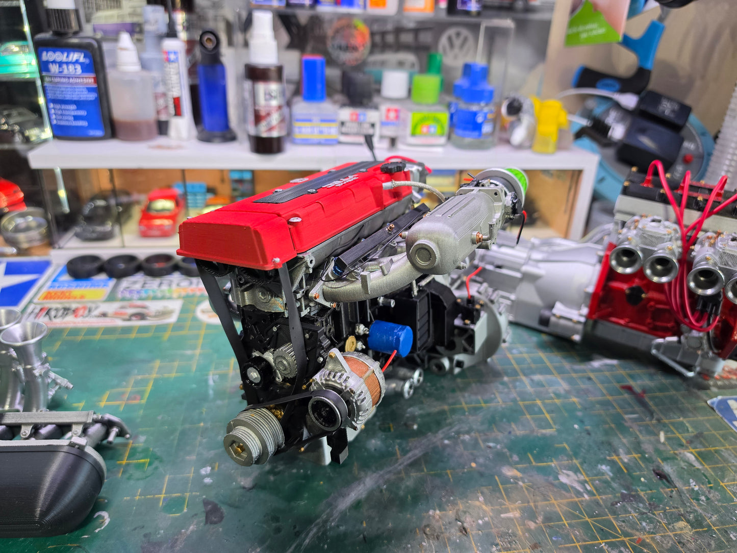 1/4 Scale 3D PRINTED Honda B16 Engine And Gearbox For DESK DISPLAY Or GIFT KIT
