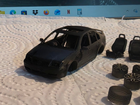 VW Bora 1/64 scale Hot Wheels