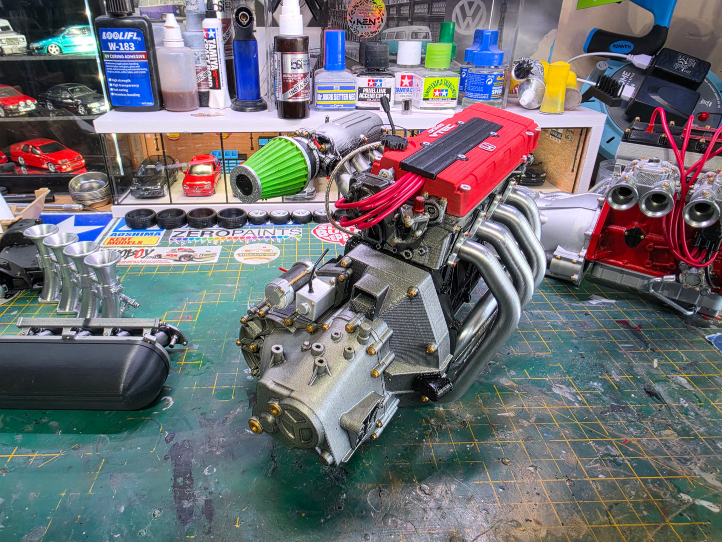 1/4 Scale 3D PRINTED Honda B16 Engine And Gearbox For DESK DISPLAY Or GIFT KIT
