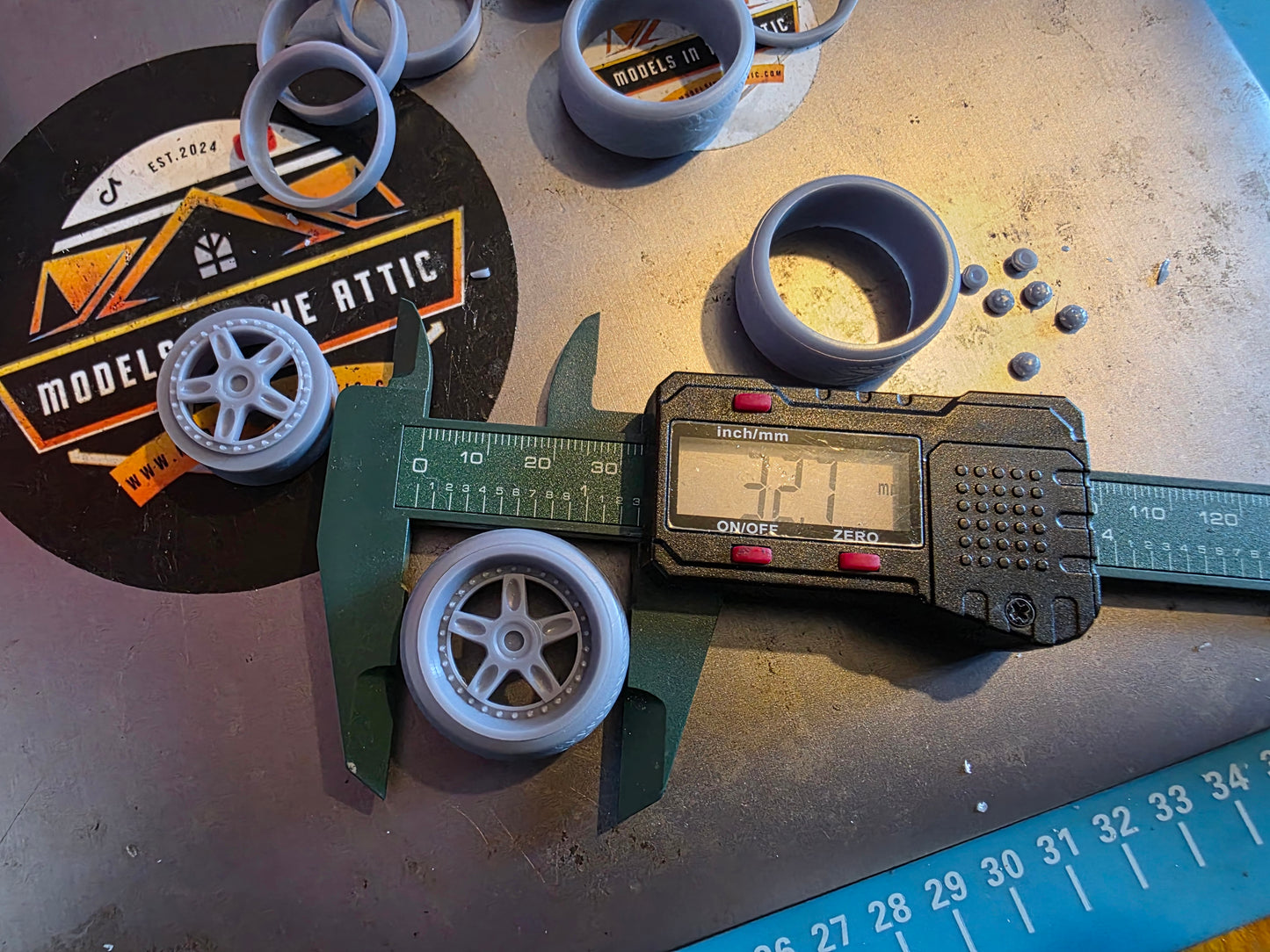 Rays Volk CV Pro with Stretched tyres