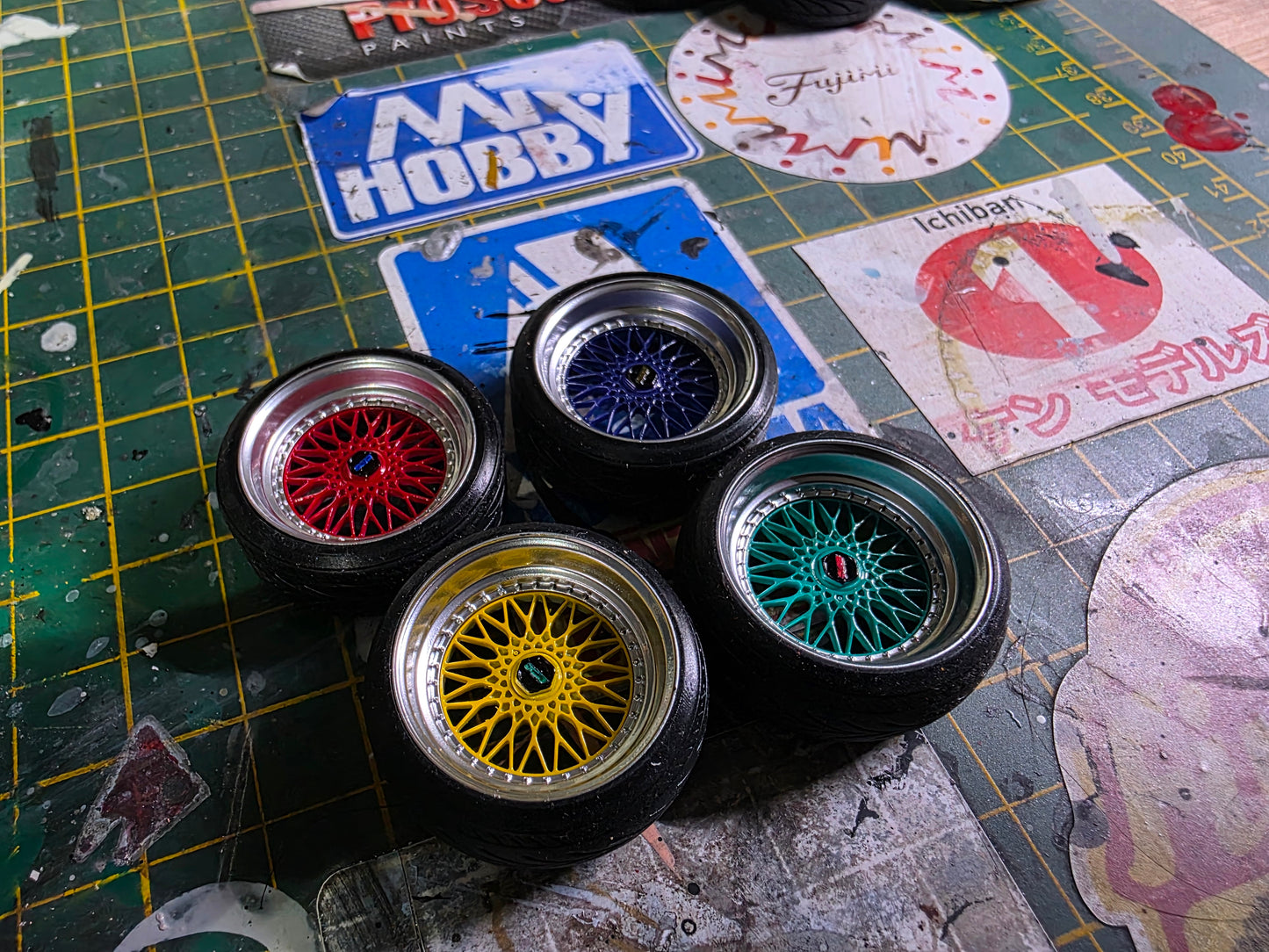 1/18 BBS RS Harlequin Colours