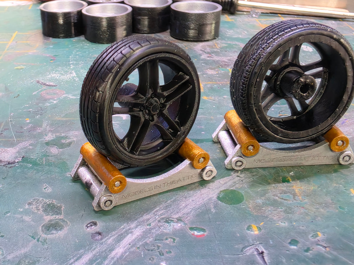 1/18 Scale Dare SMT 3d Printed Wheels & Tyres