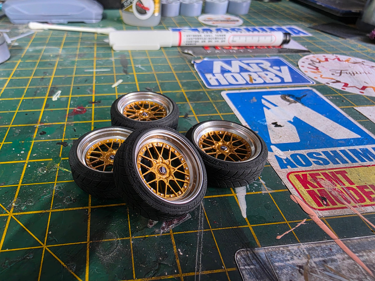 1/18 BBS RS2 Rich Gold