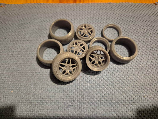 Blitz 03 Staggered 2 piece wheels