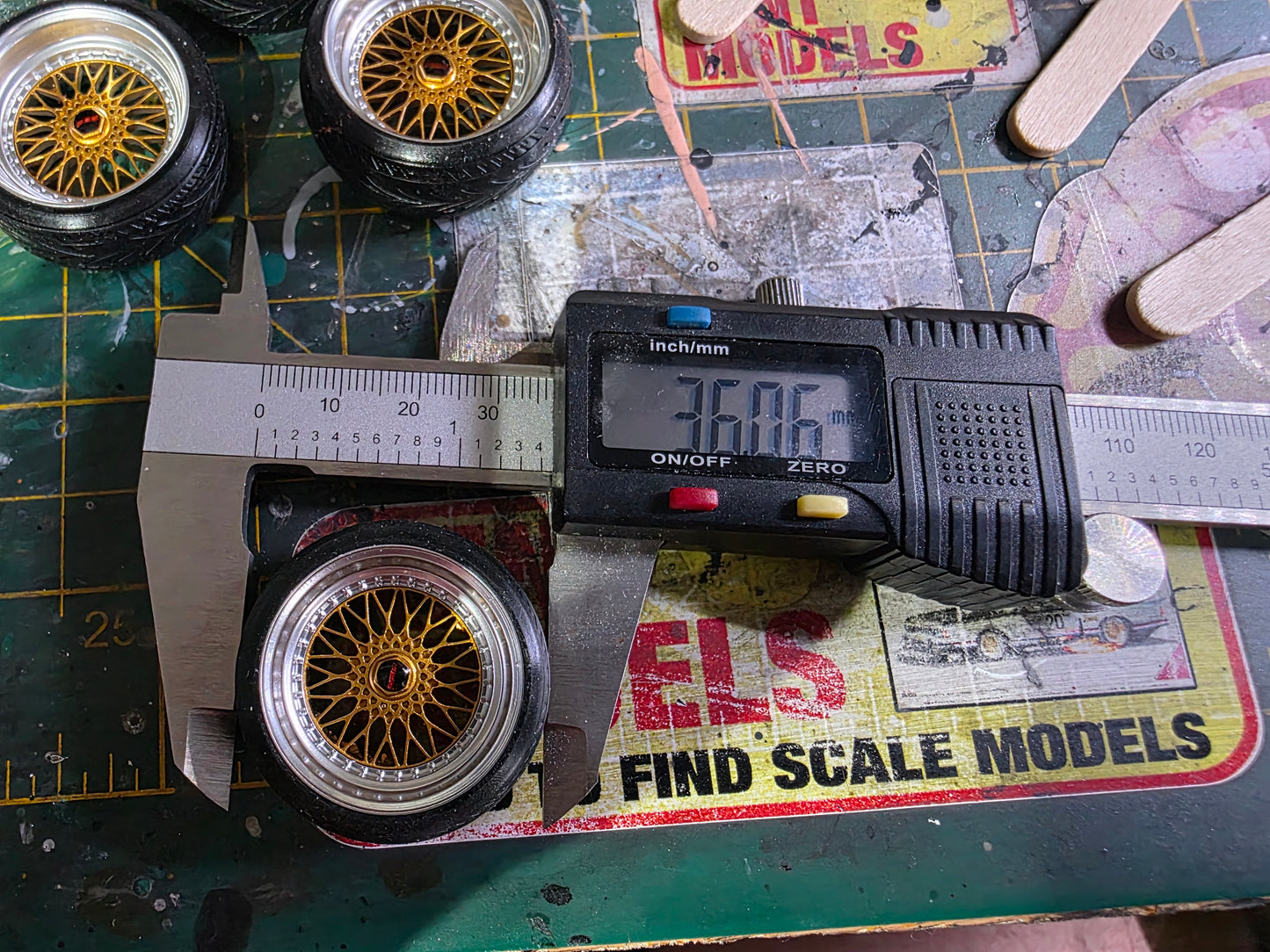 1/18 BBS RS Rich Gold