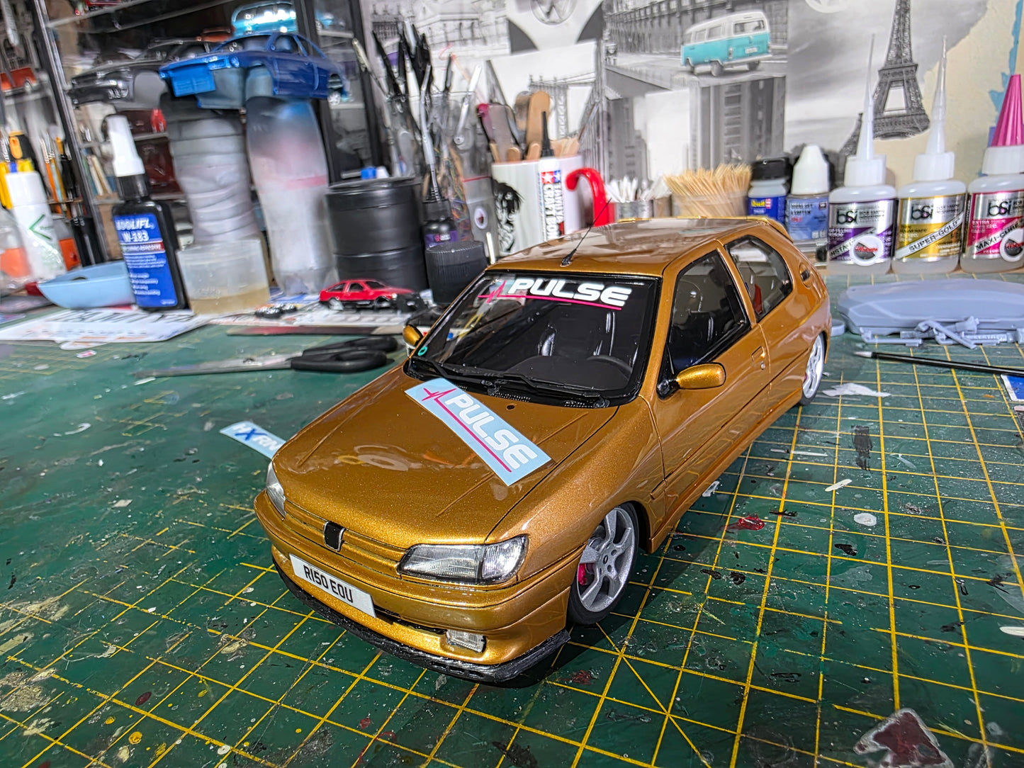 PULSE Windscreen Sticker