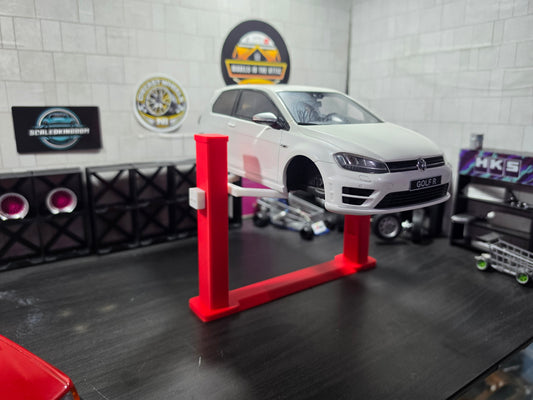 1/18 Scale 2 Post Lift for Dioramas