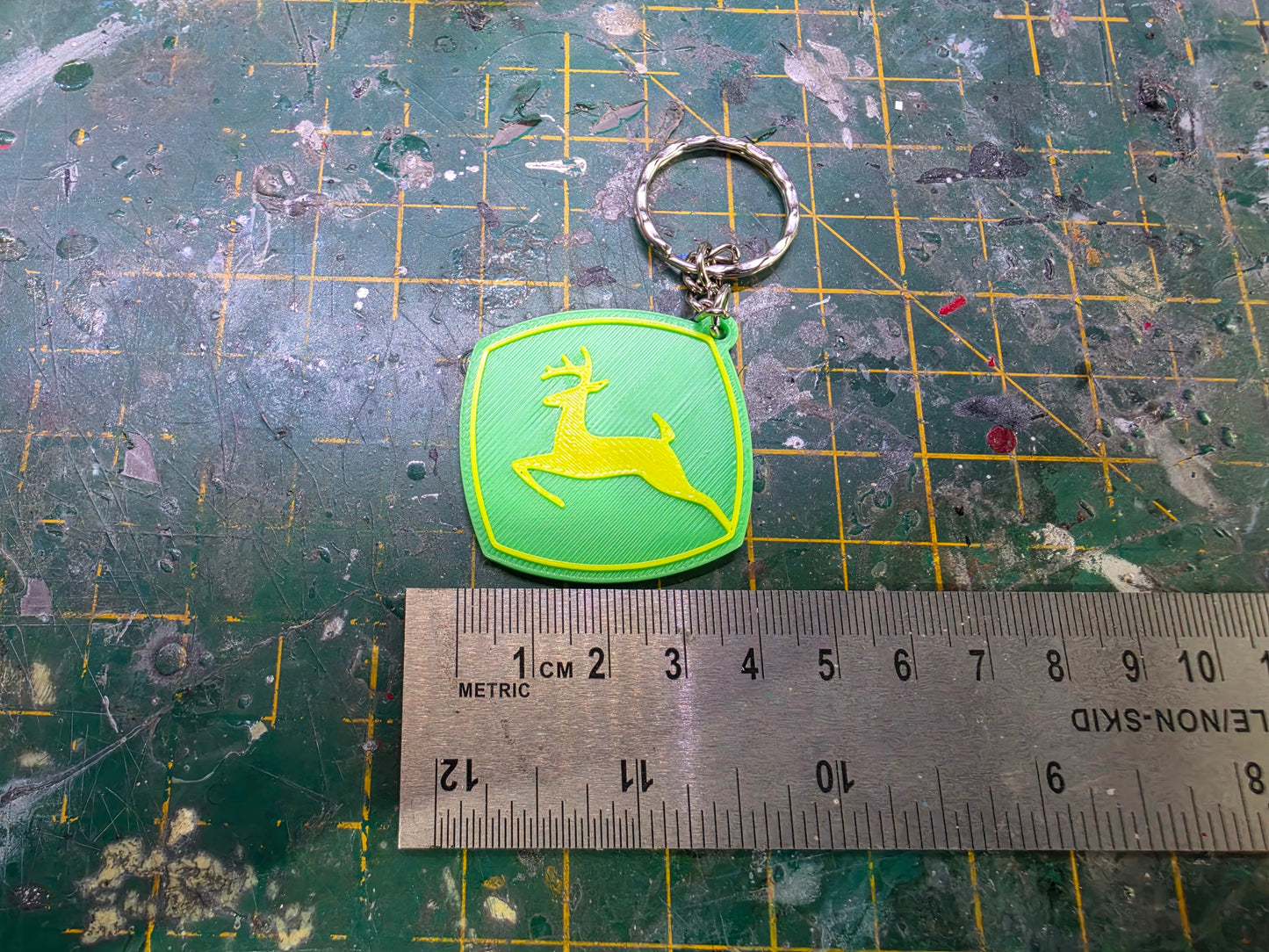 John Deere Keyring