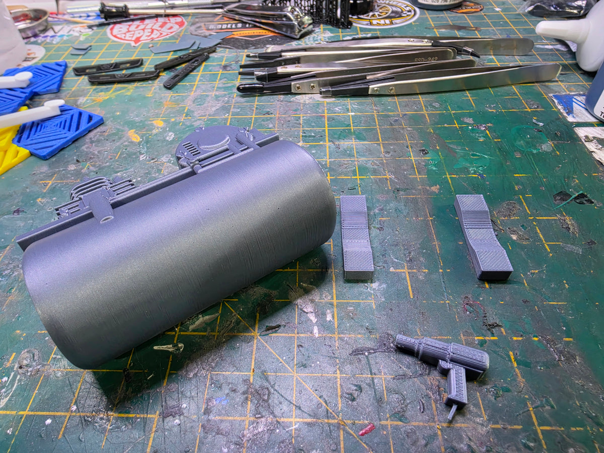 1/18 Scale Air Compressor for Dioramas
