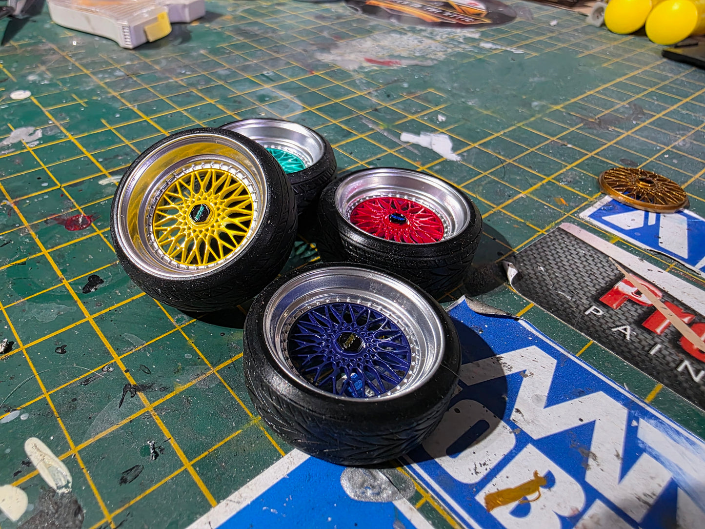 1/18 BBS RS Harlequin Colours