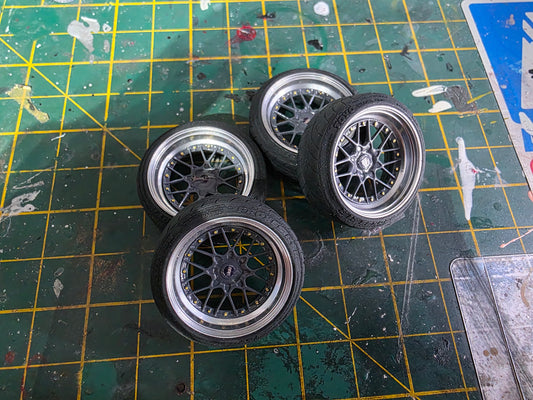 1/18 BBS RS2 Gloss Grey