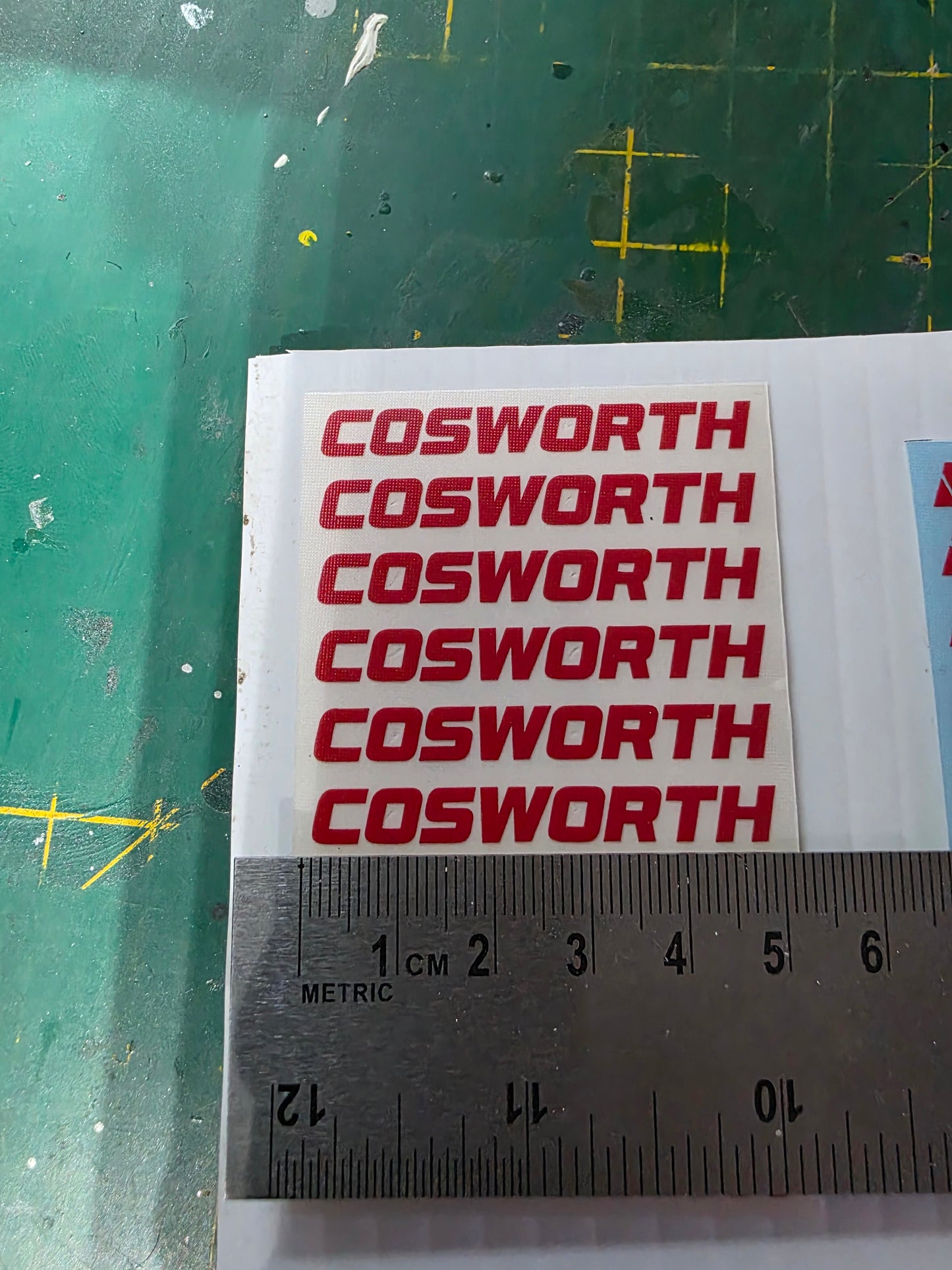 Cosworth Windscreen Sticker
