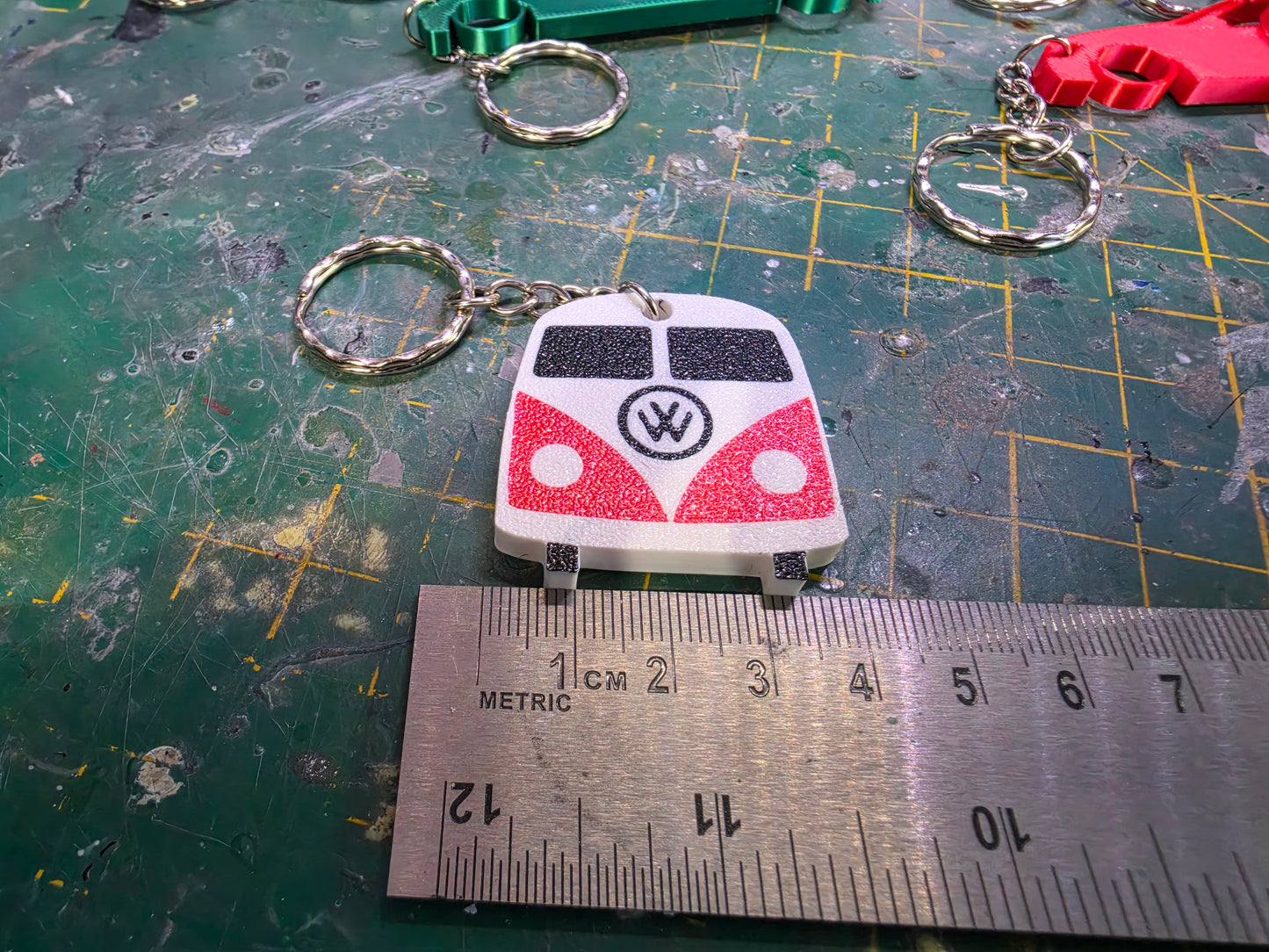 VW Camper Keyring
