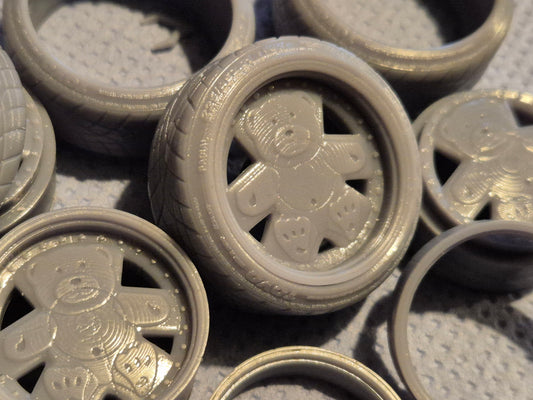 Ronal Teddy wheels with Stretched Toyo Tyres
