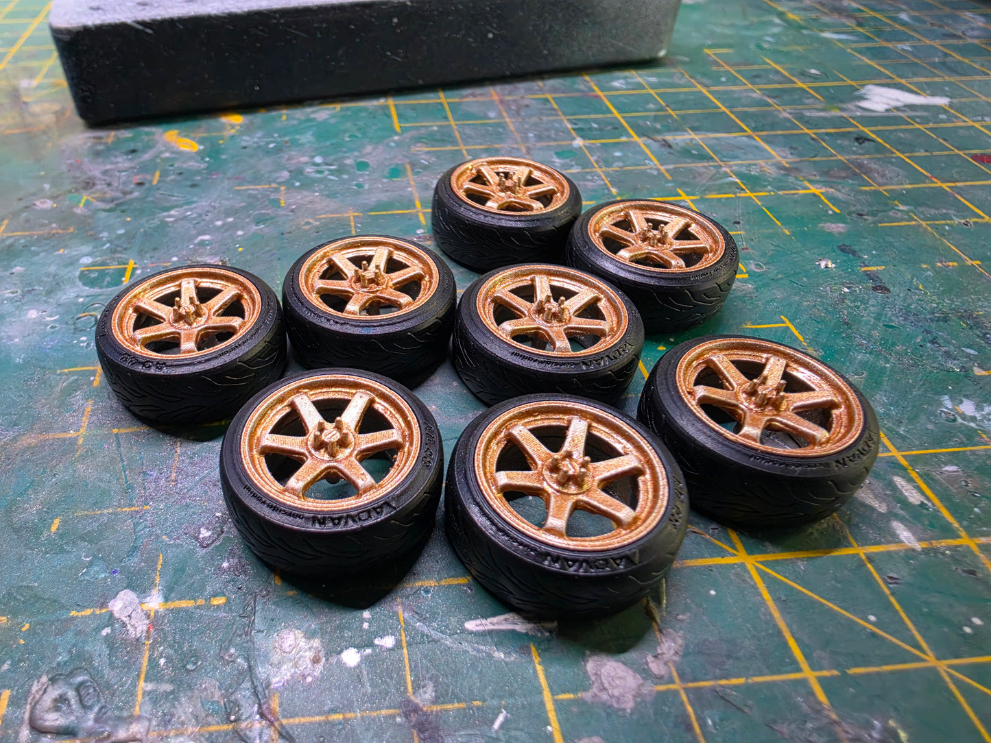 VOLK TE37 1/24 Scale [8]