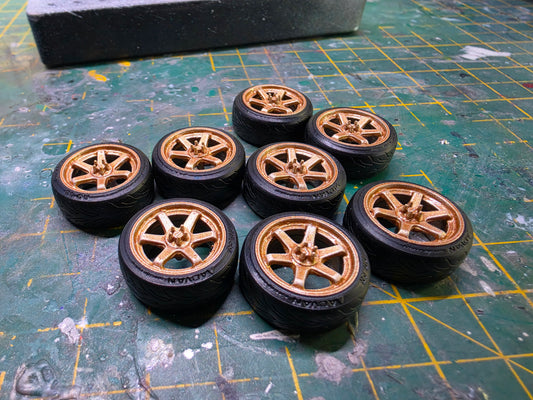 VOLK TE37 1/24 Scale [8]